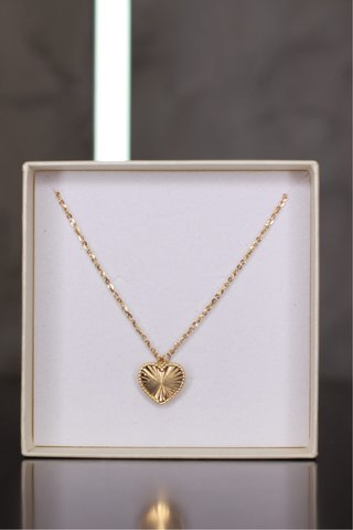Collar Corazón Oro 18K