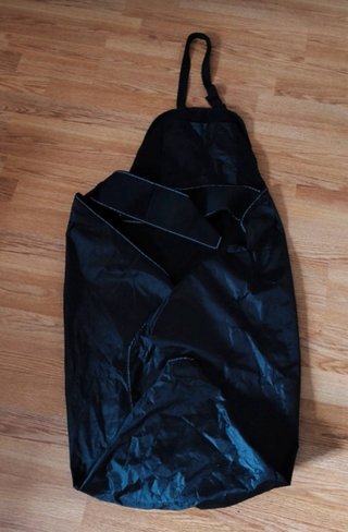 Manta de moto negra