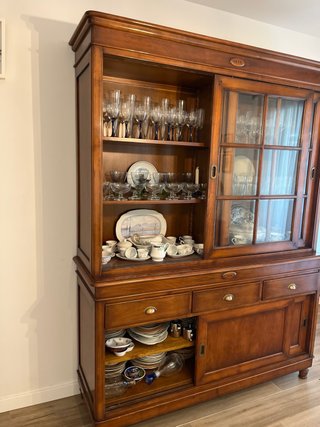 Armario Vajillero Loft 47 Purroy Madera NEGOCIABLE