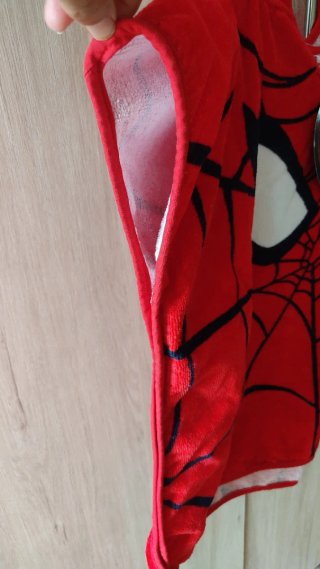 Poncho Toalla Spiderman Niño