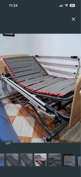 Cama geriátrica eléctrica Imoss elevador
