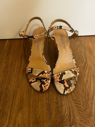 Paco Herrero Sandalias Animal Print Talla 39