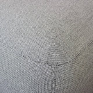 Poltrona da Esterno Modulare Grigia in Alluminio
