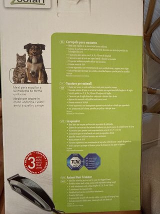 Cortapelos para mascotas Zoofari