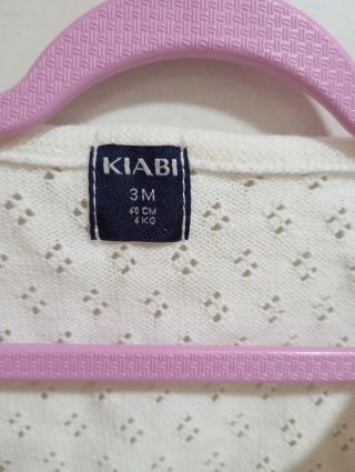 Rebeca bebé Kiabi manga larga 3 meses