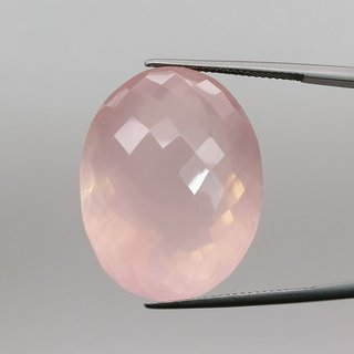 Cuarzo Rosa Natural 66.54 ct - Talla Oval