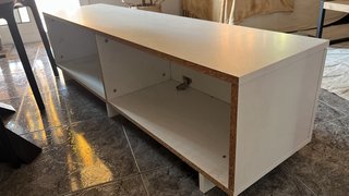 Mueble de comedor blanco