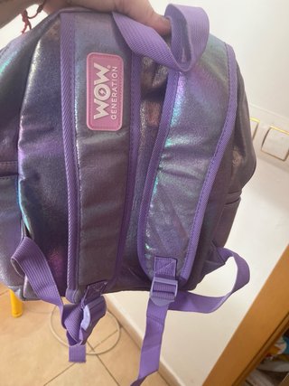 Mochila Wow Generation Morada Brillante