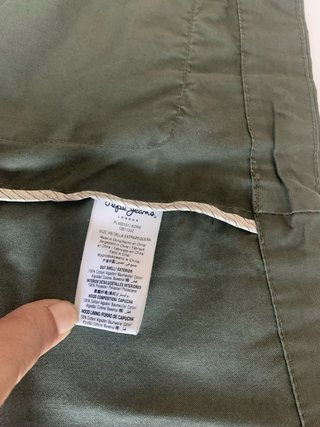 Parka Pepe Jeans verde militar Talla S amplia