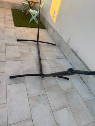 Soporte para hamaca negro, SOLO VENDO SOPORTE