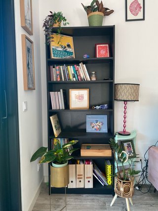 Librería Billy Negra Ikea