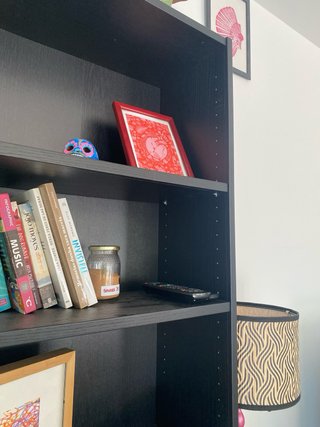 Librería Billy Negra Ikea