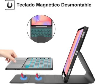 Funda Teclado USB-C para Samsung Galaxy Tab S10 Li