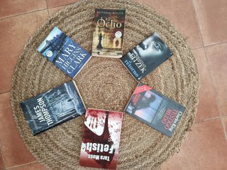 Pack de seis libros de novela negra/ suspense