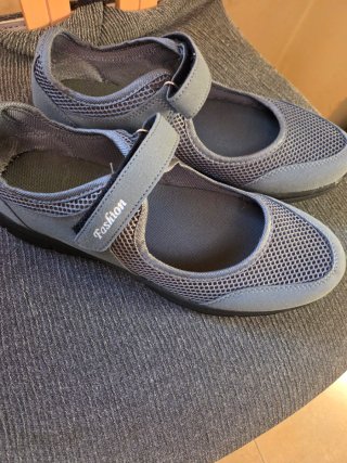 Zapatillas Malla Mujer Fashion Gris