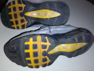 Zapatillas Nike Air Max 95 Gris y Amarillo