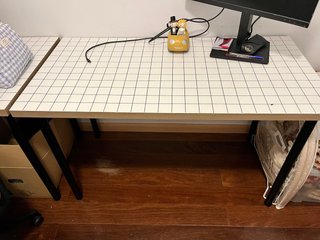 Escritorio blanco y negro - Mesa despacho