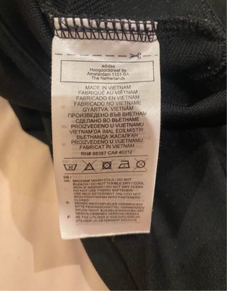 Chaqueta Adidas Negra con Rayas Blancas