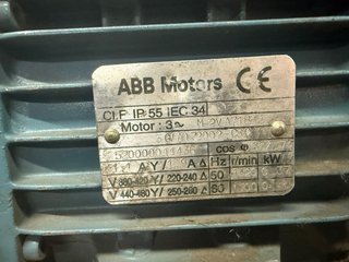 Reductor motovario con motor