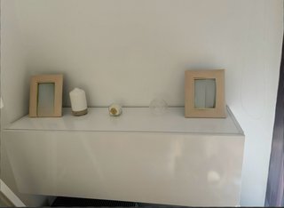 Mueble de comedor blanco