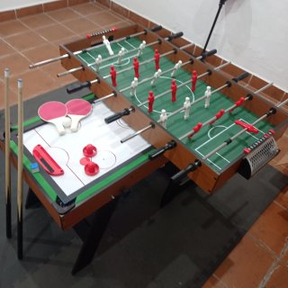 Mesa Multijuegos 3 en 1