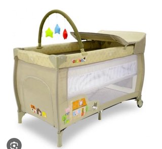 Cuna de viaje Asalvo Mix XXL y colchon kids Jane