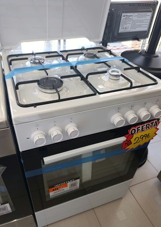 OFERTA! COCINA COMPLETA DE GAS/ELÉCTRICA BEKO