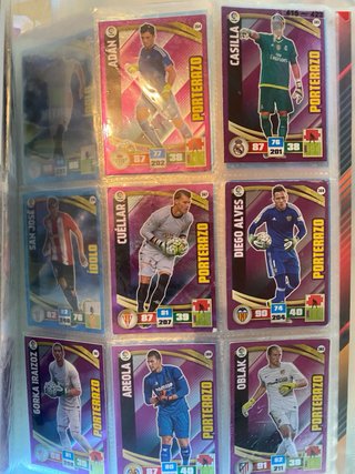 4 Álbumes Cromos Fútbol Adrenalyn LaLiga Santander