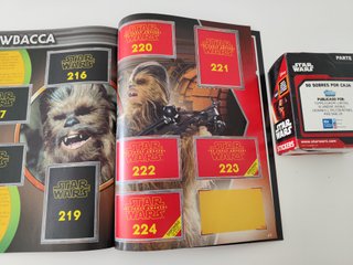 Álbum y caja cromos Topps Star Wars El Despertar