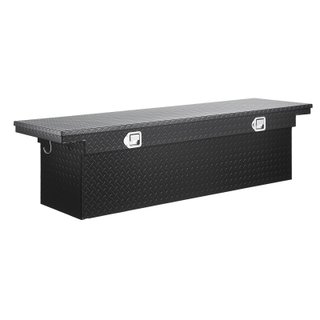 Cassetta Attrezzi Camion Alluminio 177 cm Nera