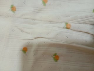 Conjunto Body bebé H&M estampado naranja