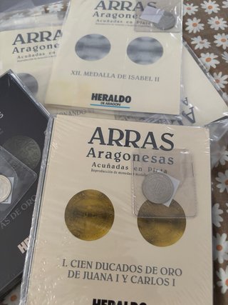 Lotes de monedas Heraldo Arras Aragonesas