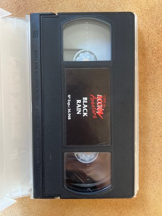 Black Rain VHS Michael Douglas