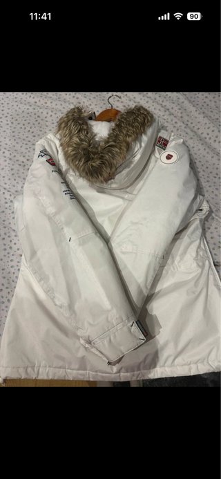 Cazadora Geographical Norway Blanca Talla XL