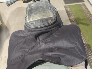 Manta y bolsa depósito BMW K75