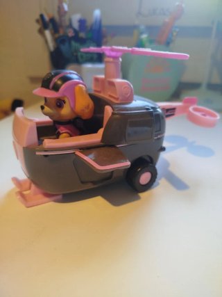 Coche Patrulla Canina con figura