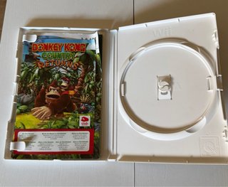 Donkey Kong Country Returns Wii Caja + Manuales