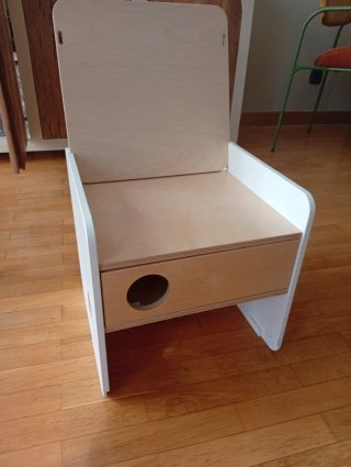 Silla evolutiva Nuun chapa abedul