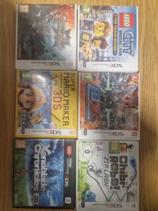 Lote 6 Juegos Nintendo 3DS