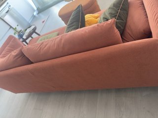 Funda IKEA SÖDERHAMN 3 plazas terracota