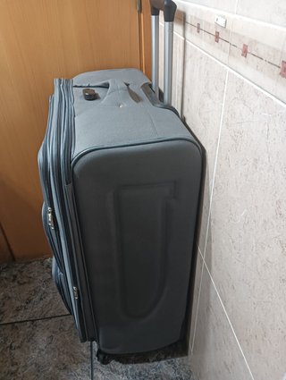 Maleta grande gris +23kg