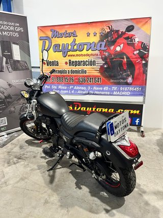 Macbor Rockster Flat 125 Negra
