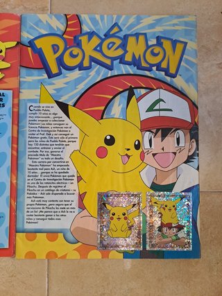 Álbum de cromos Pokemon