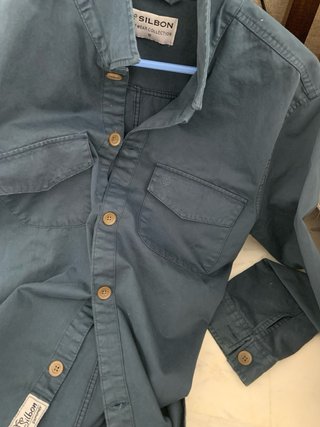 Cazadora fina Silbon azul Talla M