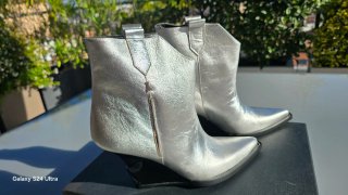 Stivaletti Patrizia Pepe Argento