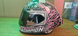 Casco Scorpion Exo R1 Evo Lacertosus