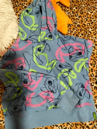 Sudadera Stitch azul y rosa