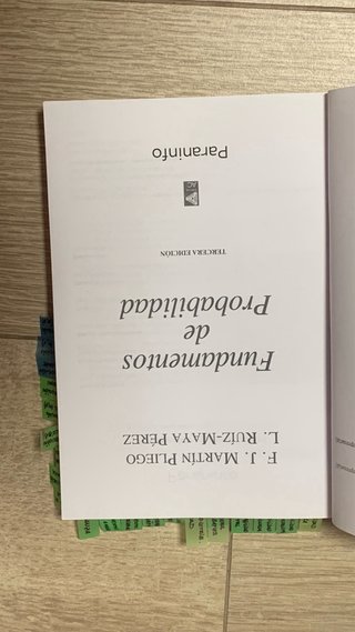Fundamentos de Probabilidad 3ª Edición - UNED