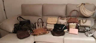 Lote de bolsos varios colores