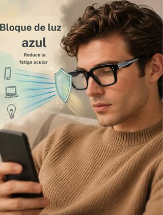 Gafas Lujo Bloqueo Luz Azul